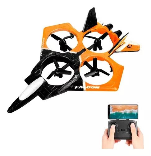 Avion De Combate Con Control Remoto Drone Jet Con Camara