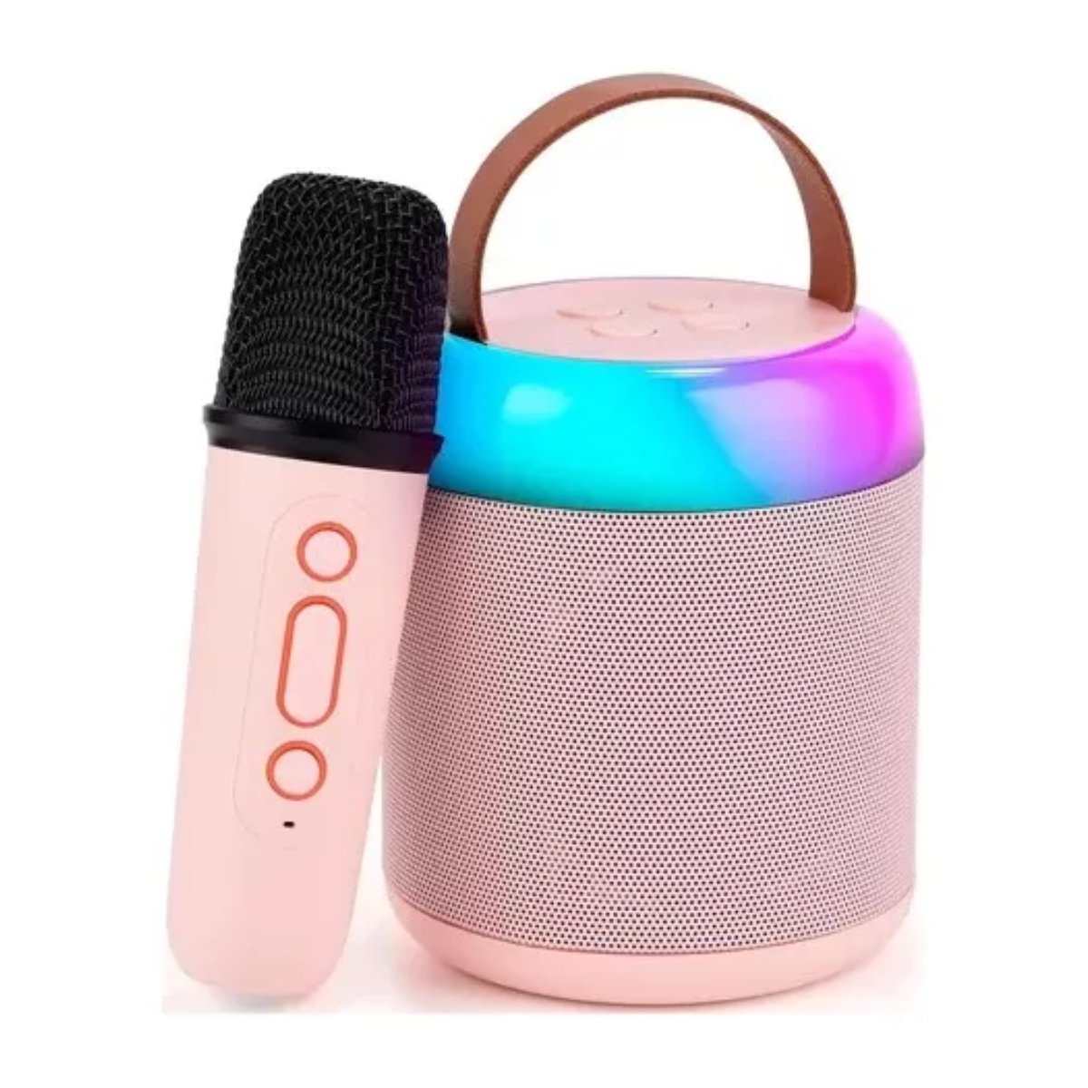 Máquina de karaoke portátil con 2 micrófonos inalámbricos, mini micrófono  con altavoz Bluetooth, regalos para niños de 4 a 12 años, niños, niñas