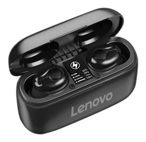 Auriculares in-ear inalámbricos Lenovo HT18 negro - TECNO MAT