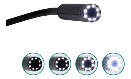 Camara Endoscopio 3.5 Metros 3 En 1 Usb Y Usb Tipo C - TECNO MAT