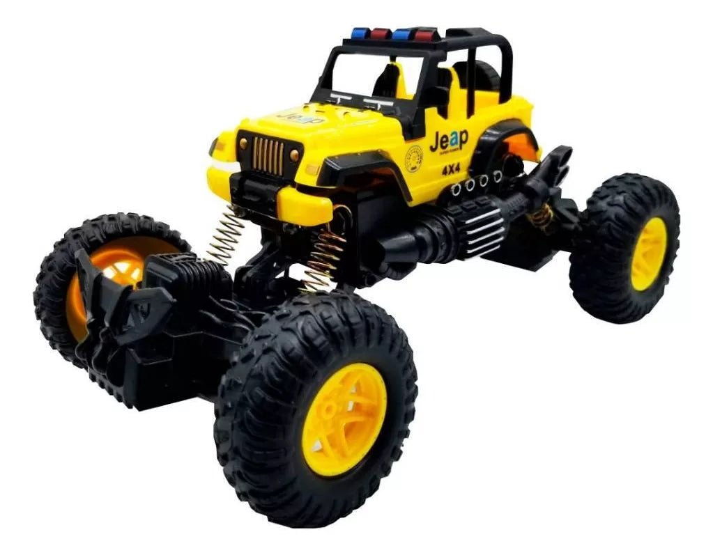 Camioneta (4x4) Rock Crawler Rc Car Juguetes Off Road Tm - TECNO MAT