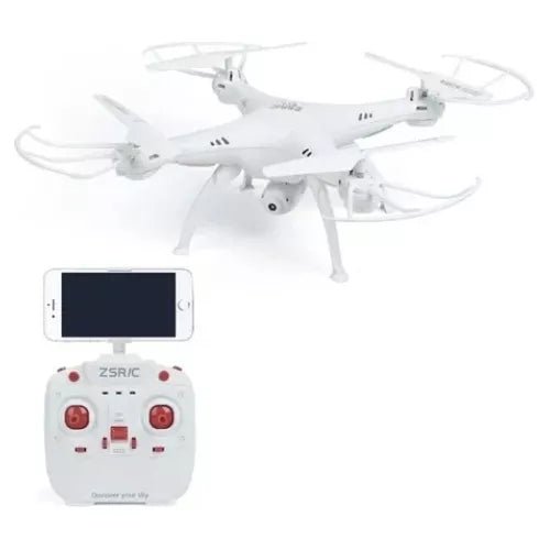 Drone Cuadricoptero Grande Con Camara - Transmite A Celular - TECNO MAT