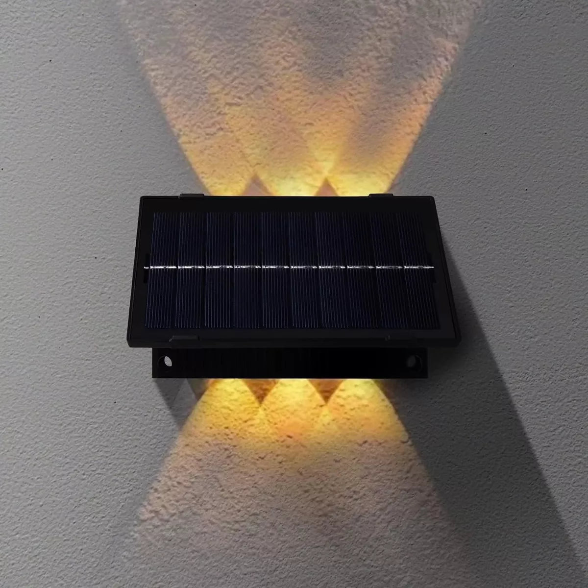 Foco Aplique Solar Led - Decoración - Fotocélula - Sensor Tm - TECNO MAT