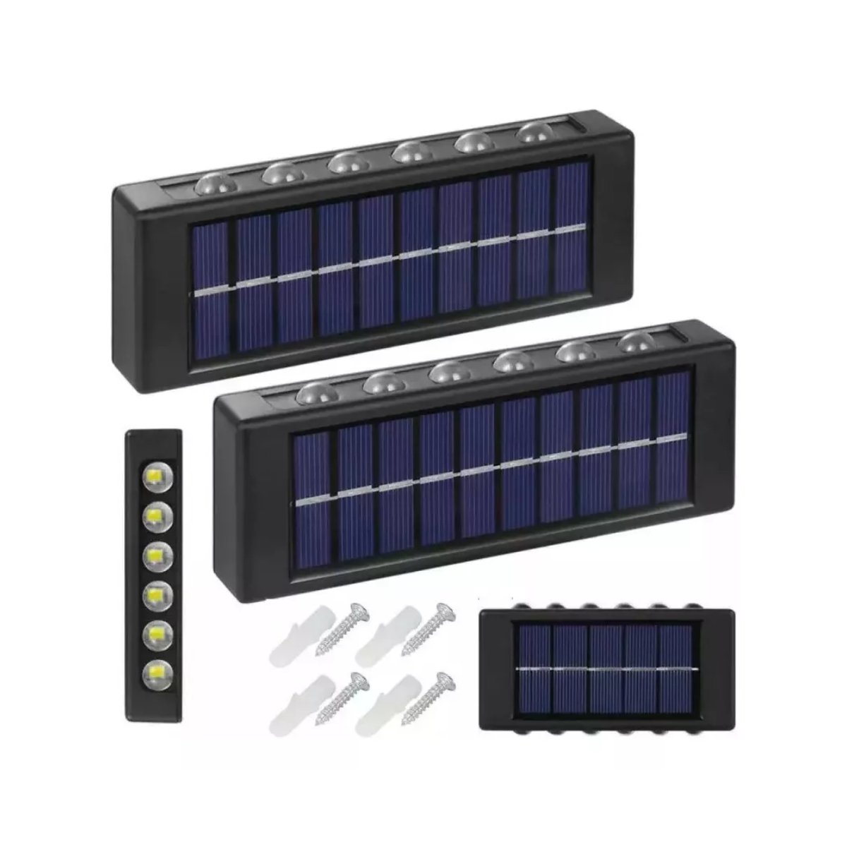 Foco Aplique Solar Led - Decoración - Fotocélula - Sensor X2 - TECNO MAT