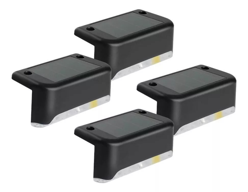 Foco Aplique Solar Led Decoración Para Escalera Fotocélula - TECNO MAT
