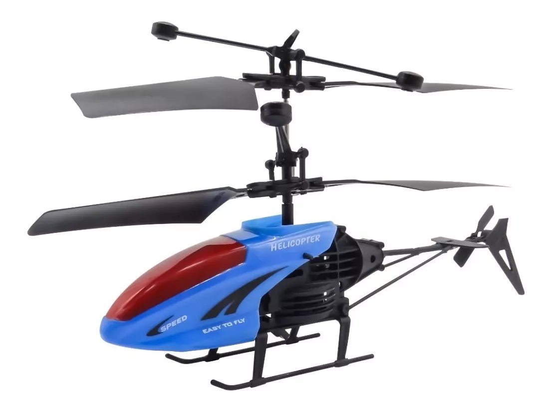 Helicoptero A Control Remoto Luces Led - TECNO MAT