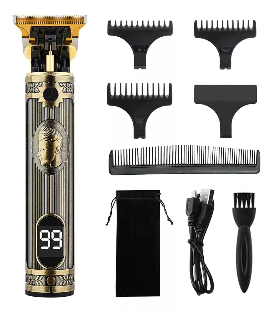 Maquina Patillera Barberia Peluqueria Dibujo Corte Barba - TECNO MAT