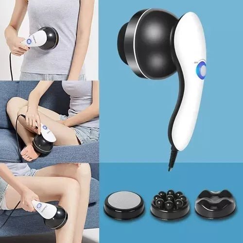 Masajeador Corporal Cuello Hombros Espalda 3 Cabezales - TECNO MAT