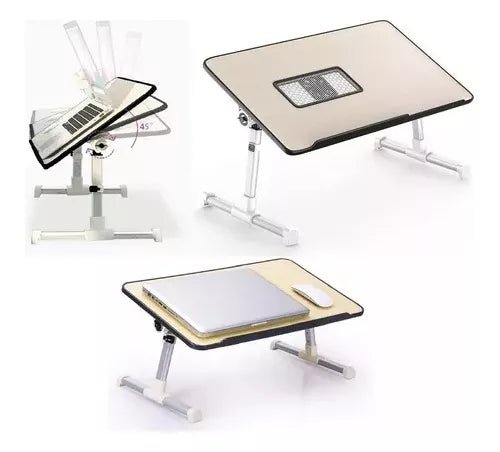 Mesa Plegable Para Escritorio O Cama Notebook Laptop Desayun - TECNO MAT