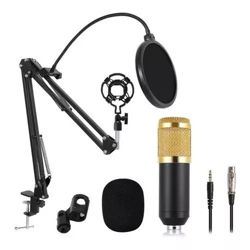 Micrófono Usb Condensador Streaming 210224-12 - TECNO MAT