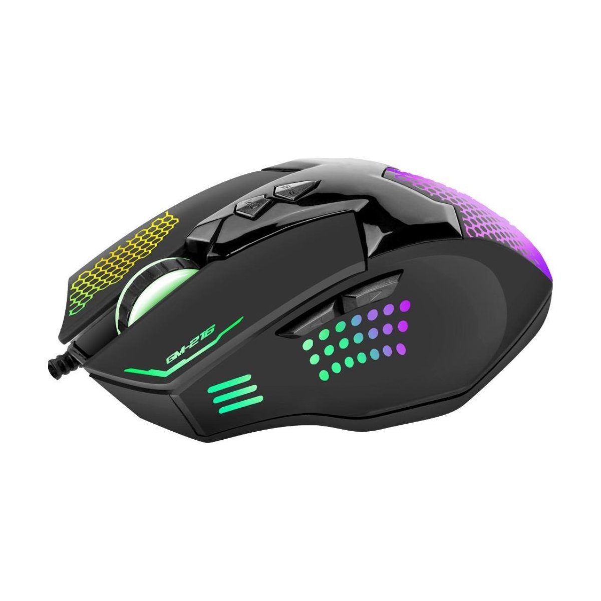 Mouse gamer de juego Xtrike Me GM-216 negro - TECNO MAT