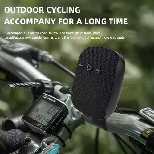 Parlante Tws Bluetooth Para Bicicleta Recargable Luces Led - TECNO MAT