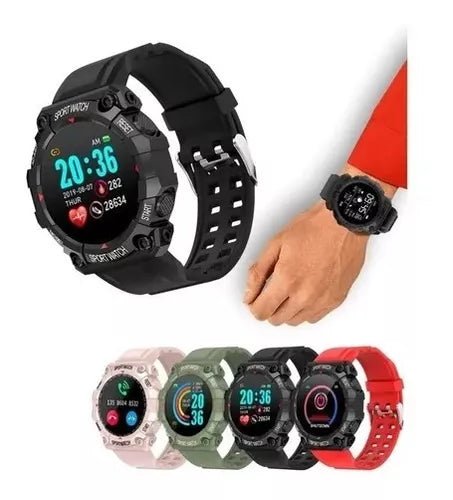 Reloj Inteligente Smartwatch Sport Facebook Llamadas Notific - TECNO MAT