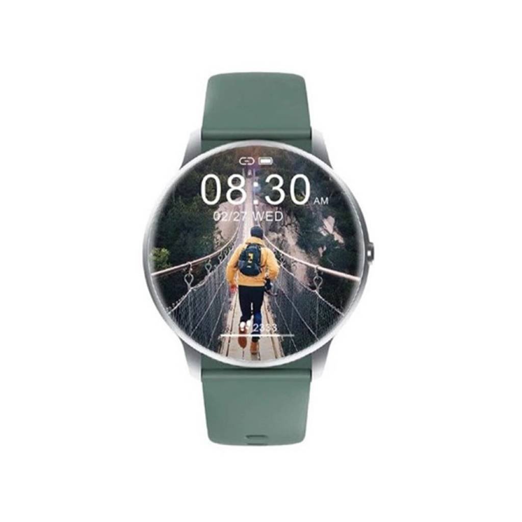 Reloj Smartwatch Para Hombre By Xiaomi Plateado Y Verde