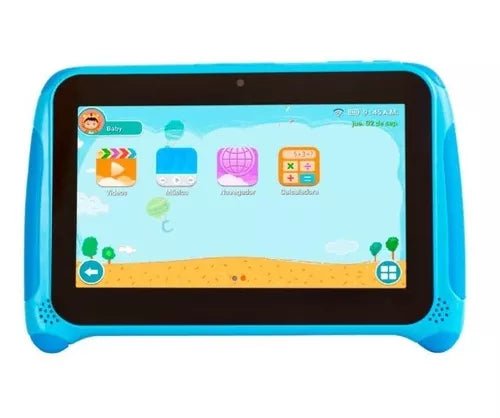 Tablet Para Niños 2gb Ram 32 Gb Con Protector Azul O Rosa - TECNO MAT