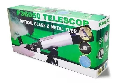 Telescopio Astronómico F36050 Monocular Con Trípode - TECNO MAT